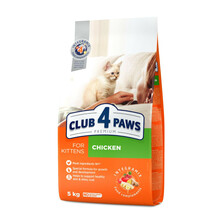 Kuivtoit kassipoegadele Club 4 Paws Premium kanaga, 5 kg