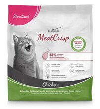 Kuivtoit steriliseeritud kassidele Platinum MeatCrisp Sterilised, kanaliha, 400 g