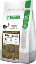 Kuivtoit pikakarvalistele kassidele Nature's Protection Sterilised linnulihaga, 7 kg