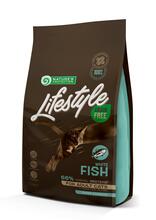 Kuivtoit täiskasvanud kassidele Nature's Protection Lifestyle teraviljavaba valge kalaga, 1,5 kg