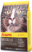 Kuivtoit steriliseeritud kassidele Josera Naturelle forelli ja läätsedega, 2 kg