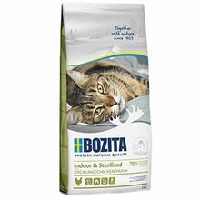 Kuivtoit kassidele Bozita Indoor & Sterilised Chicken, 10 kg