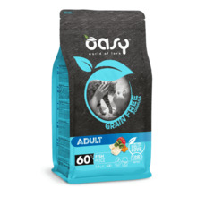Kuivtoit kassidele Oasy Grain Free Adult Cat Fish, 7,5 kg