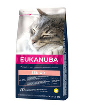 Kuivtoit kassidele Eukanuba Senior kanaliha ja maksaga, 2 kg
