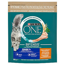 Kuivtoit eakatele kassidele Purina One Bifensis Senior 7+ kanaga, 800 g
