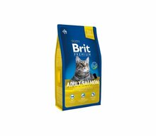 Kuivtoit kassipoegadele Brit Premium Salmon, 1,5 kg