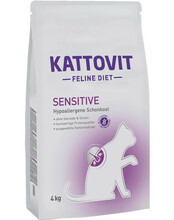 Kuivtoit kassidele Kattovit Sensitive, 4 kg