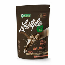 Kuivtoit kassipoegadele NATURE'S PROTECTION LIFESTYLE Grain Free Salmon, 400 g