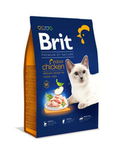 Kuivtoit kassidele Brit Premium by Nature Indoor kanaga, 8 kg