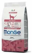 Kuivtoit kassipoegadele Monge Sterilised Monoprotein, veiseliha, 1.5 kg