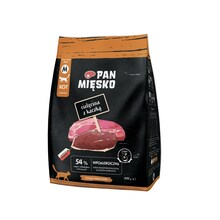 Kuivtoit kassipoegadele PAN MIĘSKO vasikaliha ja pardiga, 400 g