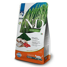 Kuivtoit kassidele Farmina N&D Spirulina Herring, 1.5 kg