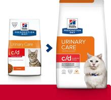 Kuivtoit kassidele Hill's Prescription Diet Feline c/d Multicare Stress kanaga, 3 kg