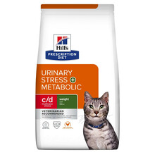 Kuivtoit kassidele Hill's Prescription Diet Feline c/d Urinary Stress + Metabolic, 3 kg