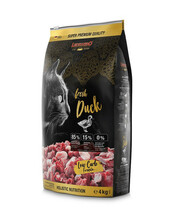 Kuivtoit kassipoegadele Leonardo Fresh Duck & Poultry, 4 kg