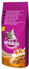 Kuivtoit täiskasvanud kassidele Whiskas Adult Beef & Vegetables, 14 kg