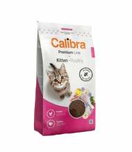 Kuivtoit kassipoegadele Calibra Cat Premium Kitten, linnuliha, 2 kg
