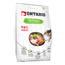 Kuivtoit kassidele Ontario Hairball, 2 kg