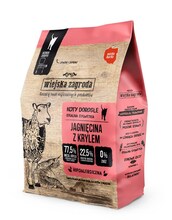 Kuivtoit kassipoegadele Wiejska Zagroda lambaliha ja krilliga, 400 g