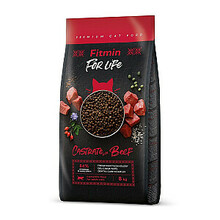 Kuivtoit kassidele Fitmin For Life Castrate Beef, 8 kg