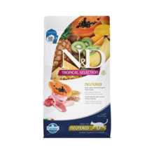 Kuivtoit kassipoegadele Farmina N&D Tropical Selection Neutered, 1,5 kg