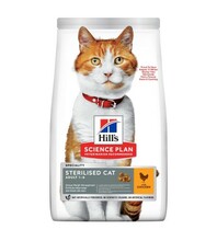 Kuivtoit kassipoegadele Hill's Science Plan Feline Sterilised Cat Adult kanaga, 300 g