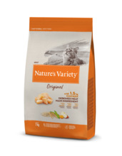 Kuivtoit kassidele NATURE'S VARIETY Healthy Grain Adult, kanaga, 7 kg
