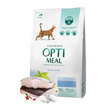 Kuivtoit kassidele Optimeal tursaga, 4 kg