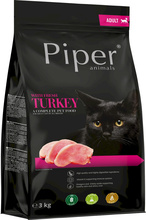 Kuivtoit kassipoegadele Dolina Noteci Piper Animals kalkuniga, 3 kg