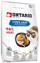 Kuivtoit kassipoegadele Ontario Cat Adult Long Hair, 400 g