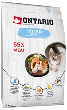 Kuivtoit kassipoegadele Ontario Cat Kitten, lõhe, 6.5 kg