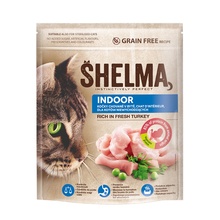 Kuivtoit toakassidele SHELMA Indoor kalkuniga, 750 g