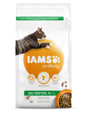Kuivtoit täiskasvanud kassidele Iams for Vitality lõhega, 3 kg