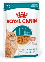 Märgtoit kassipoegadele Royal Canin Senior Ageing 11+, kastmes, 12x85 g