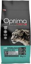 Kuivtoit kassipoegadele Optima Nova Sterilised, 8 kg