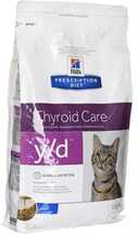 Kuivtoit kassidele Hill's Prescription Diet Feline y/d, 1,5 kg