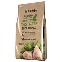 Kuivtoit kassipoegadele Fitmin Purity Castrate, 10 kg