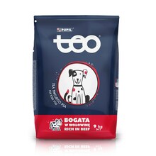 Kuivtoit koertele Teo Rich in beef, 9 kg