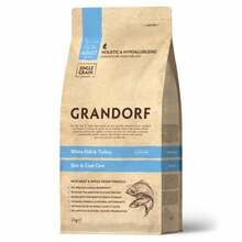 Kuivtoit kassipoegadele Grandorf GDCD0402, valge kala, 2 kg