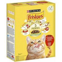 Kuivtoit kassidele Friskies, 1 kg