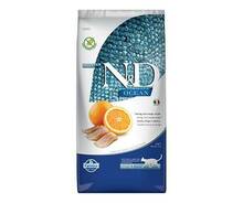 Kuivtoit kassidele Farmina N&D Ocean Herring & Orange Adult, 5 kg