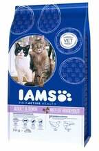 Kuivtoit kassidele Iams ProActive Health Adult & Senior lõhe ja kanaga, 15 kg