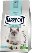 Kuivtoit kassipoegadele Happy Cat Sensitive Stomach & Intestines, 4 kg