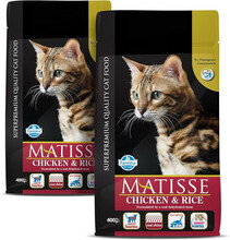 Kuivtoit kassidele Farmina Matisse Cat Dry Chicken&Rice, 400 g