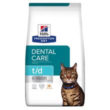 Kuivtoit kassidele Hill's Prescription Diet Feline t/d kanaga, 1,5 kg