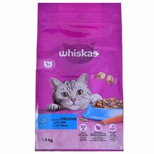 Kuivtoit kassidele WHISKAS Adult tuunikalaga, 1.4 kg