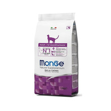 Kuivtoit kassidele Monge Adult kanaga, 1,5 kg