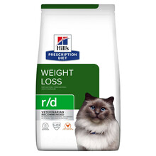 Kuivtoit kassidele HILL'S Prescription Diet r/d, 1.5 kg
