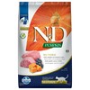 Kuivtoit kassidele Farmina N&D Pumpkin Neutered Adult, lambaliha ja mustikad, 5 kg