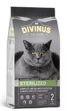 Kuivtoit steriliseeritud kassidele Divinus Cat Sterilized, 2 kg